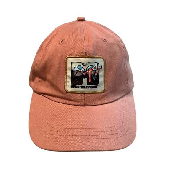 MTV Music Television Peach Hat Cap - Picture 1 of 4
